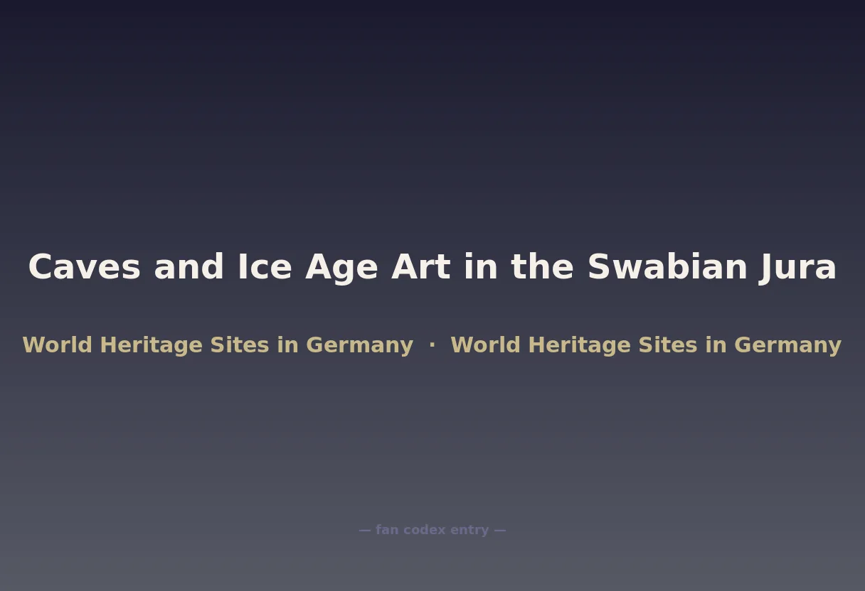 Caves and Ice Age Art in the Swabian Jura